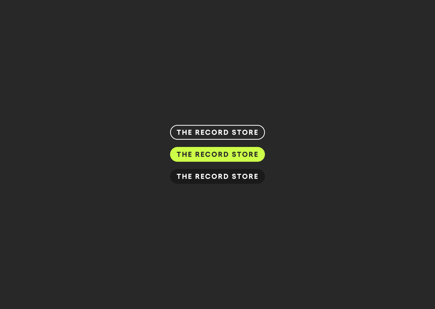 The Record Store | Pre-order album app
